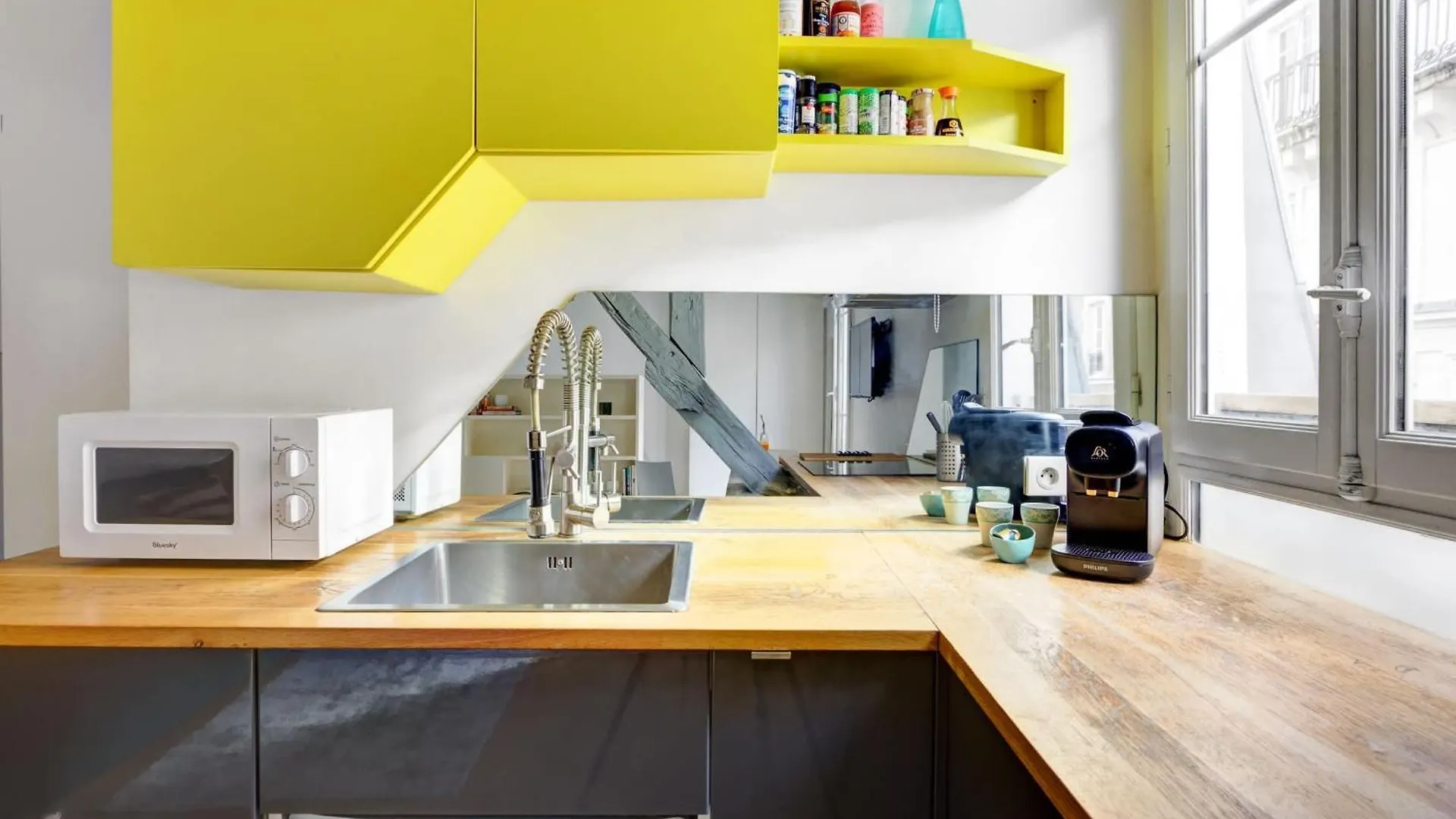 Apartament Bnbnova - Le Marais & Pompidou Paryż