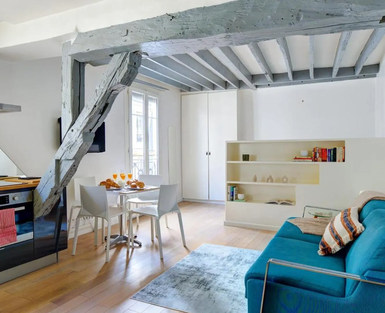 Apartament Bnbnova - Le Marais & Pompidou Paryż
